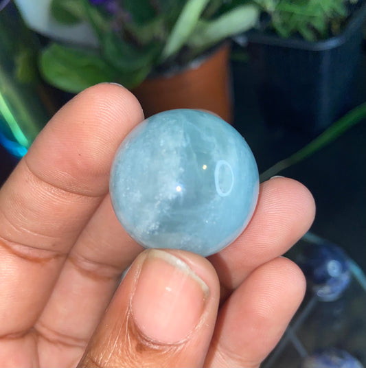 Aquamarine sphere