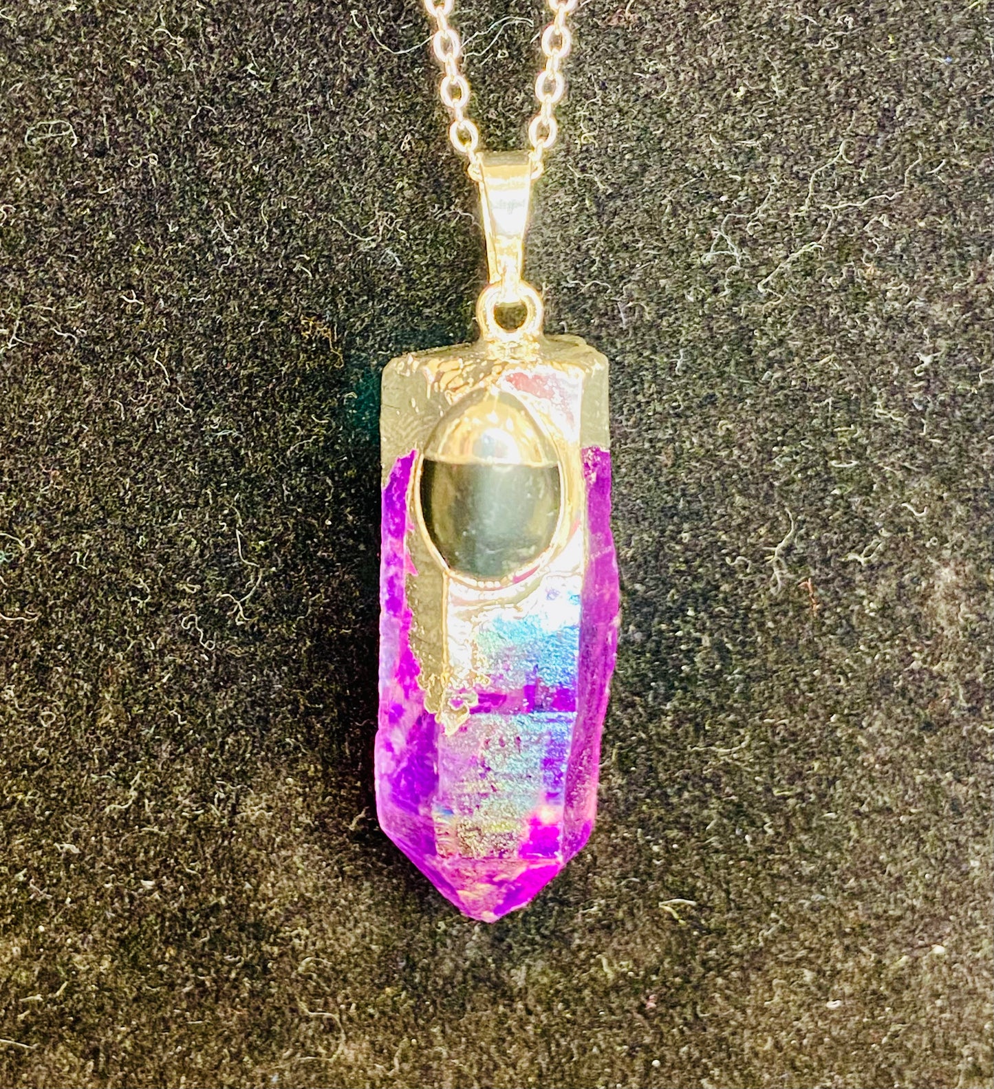 Aura Quartz Necklace