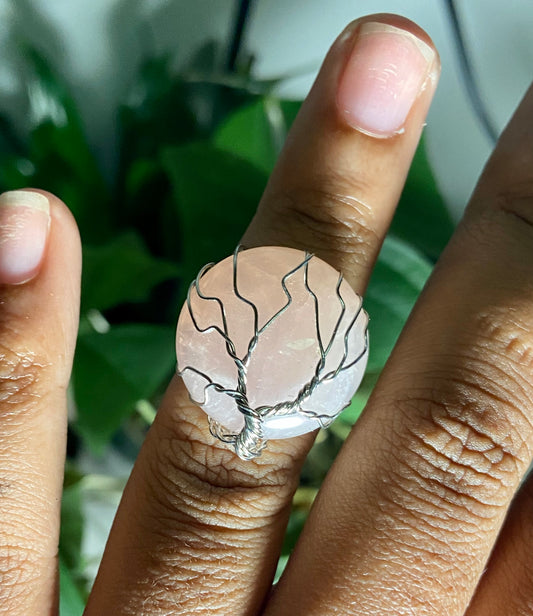 Tree of Life Crystal Ring