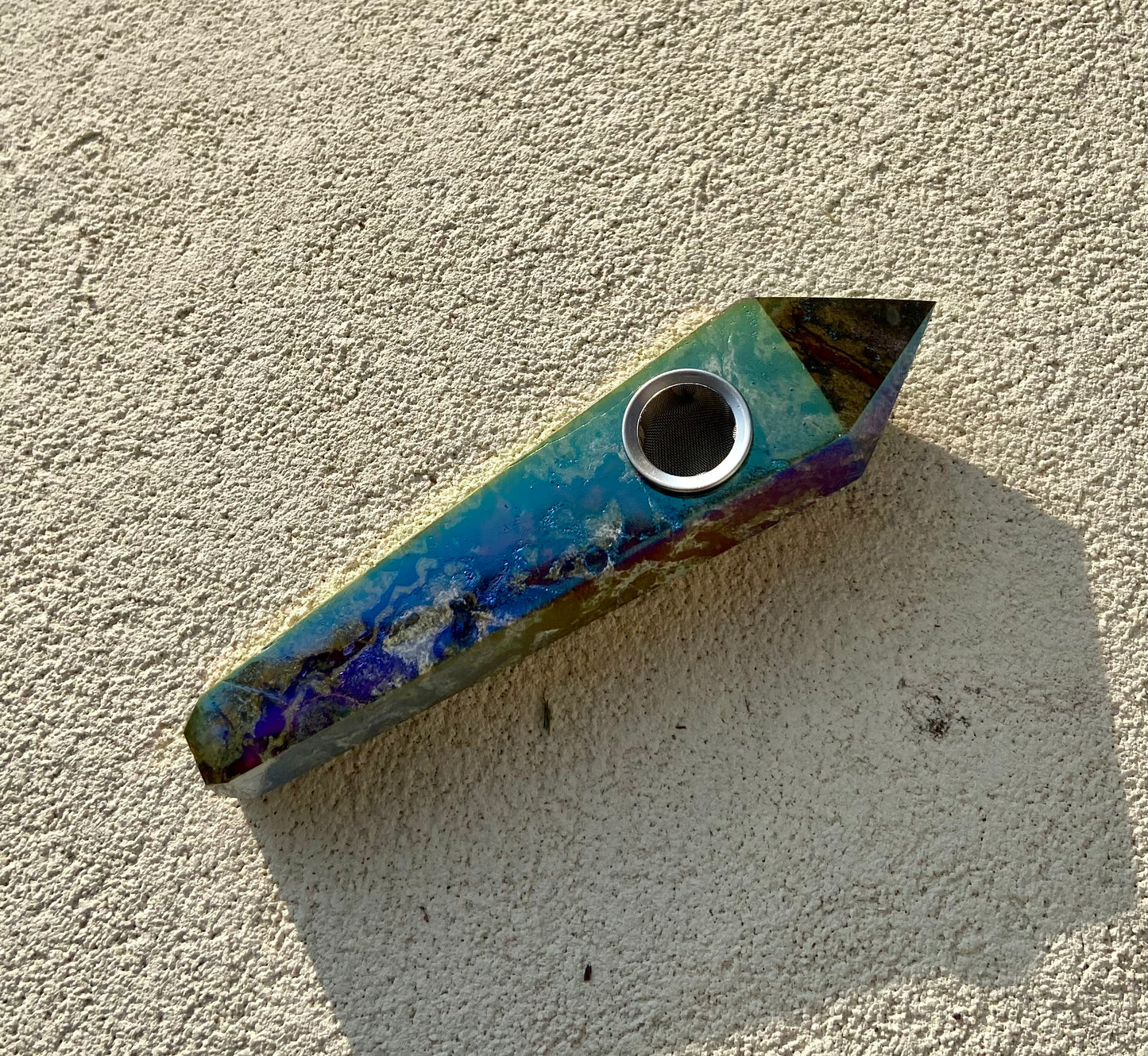 Crystal point pipe
