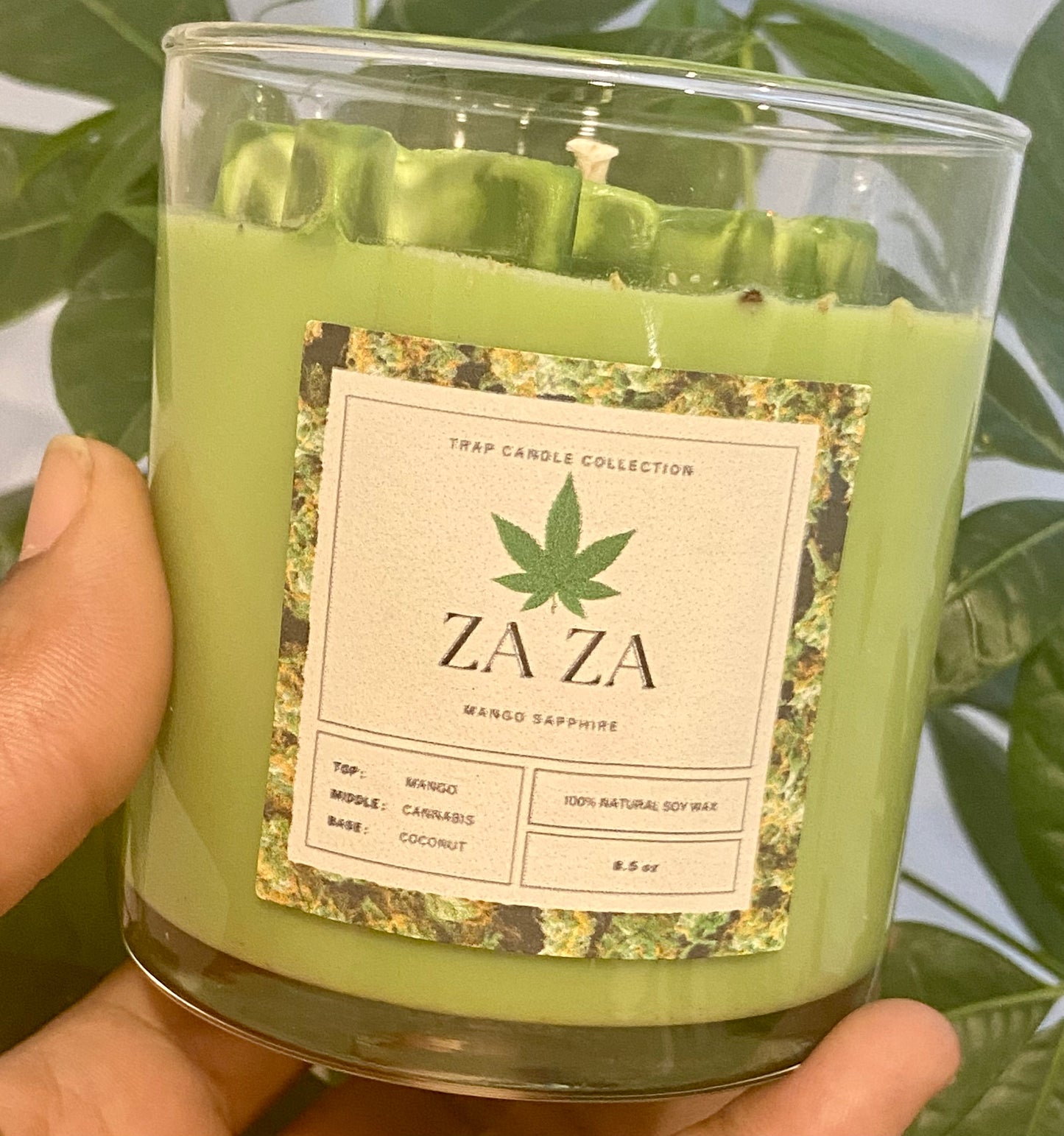 ZaZa Cannabis Scented Money Candles