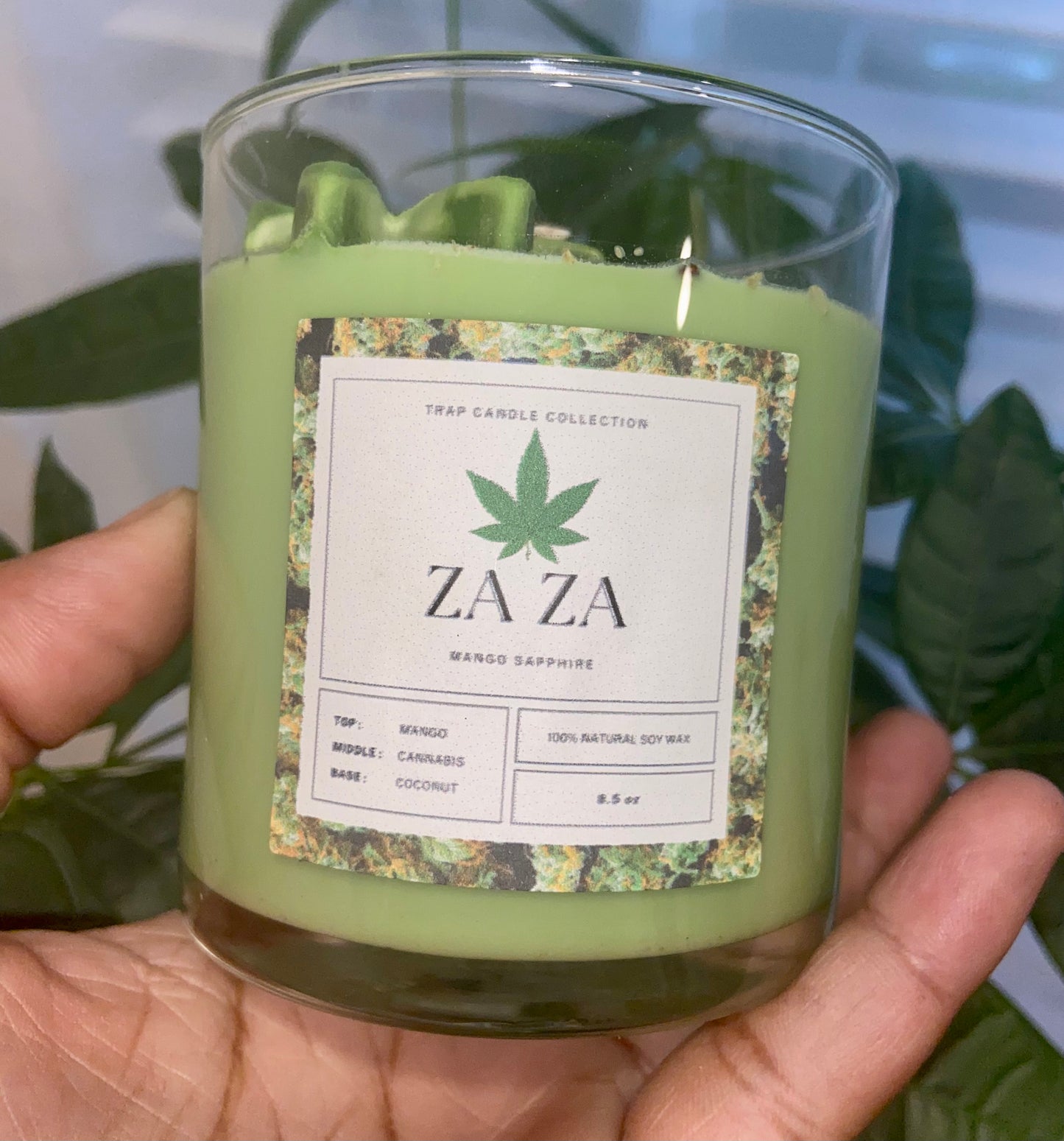 ZaZa Cannabis Scented Money Candles