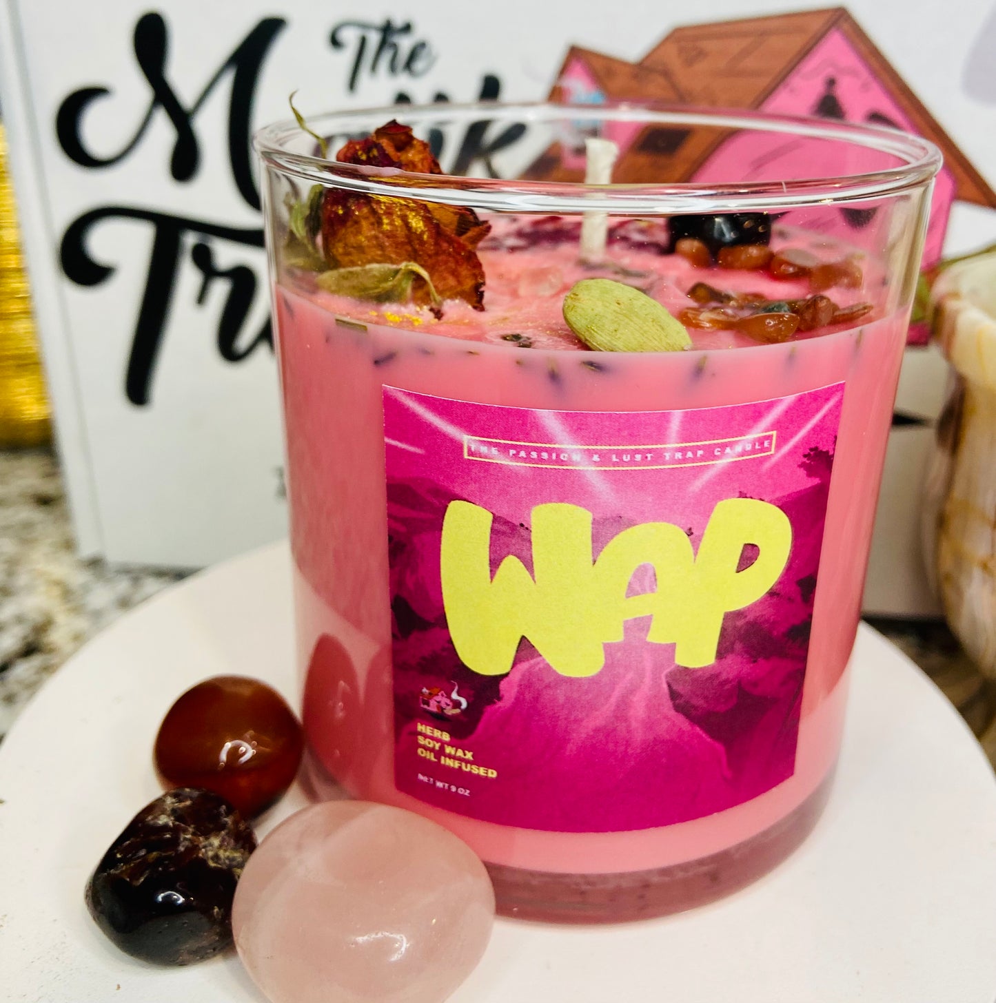 "WAP" Trap Candle