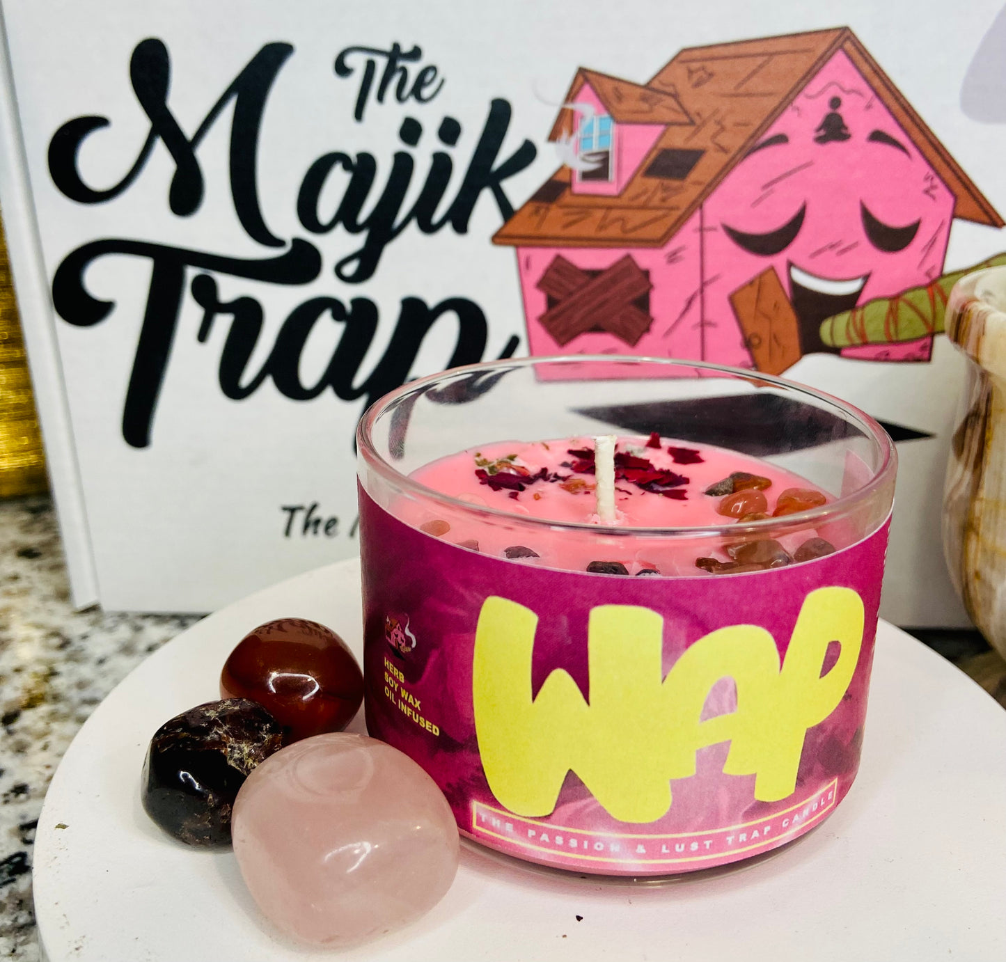 "WAP" Trap Candle