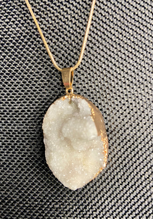 Druzy Agate Necklace