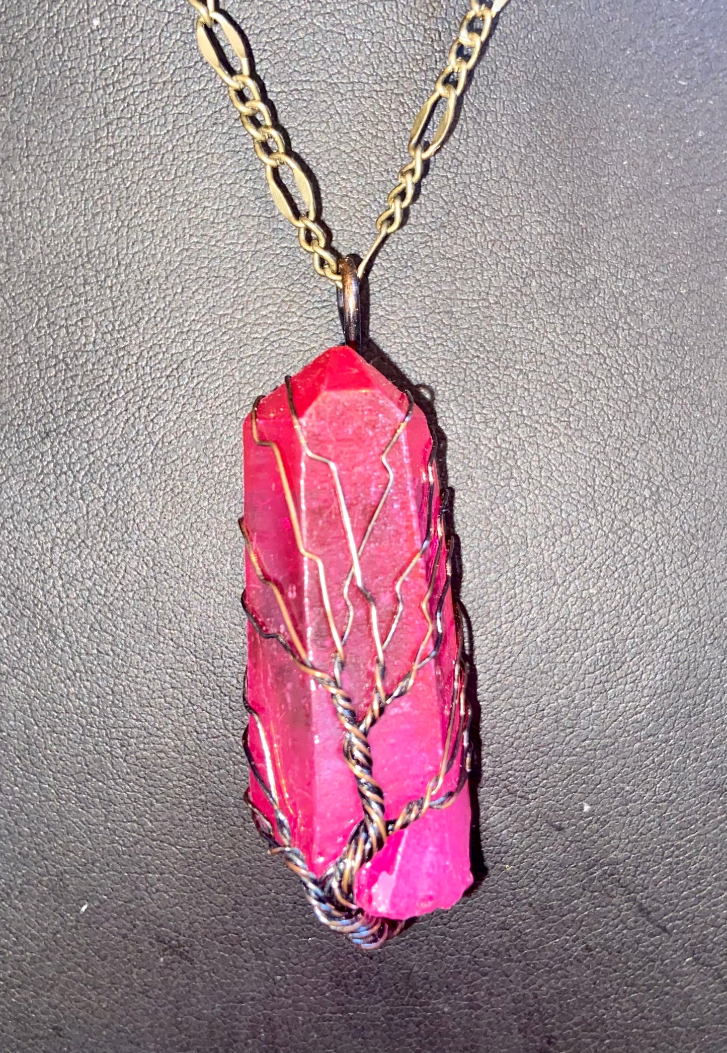 Aura Quartz Necklace