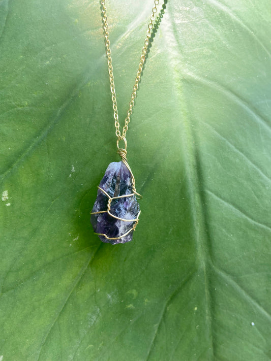 Raw Crystal Necklace