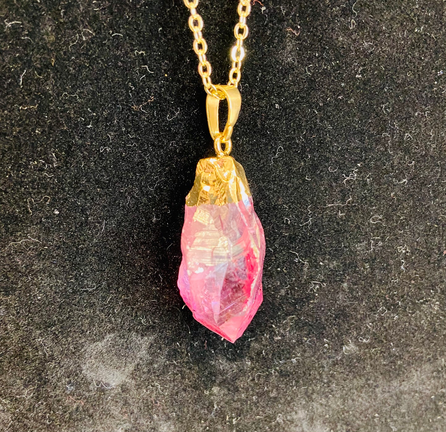 Aura Quartz Necklace