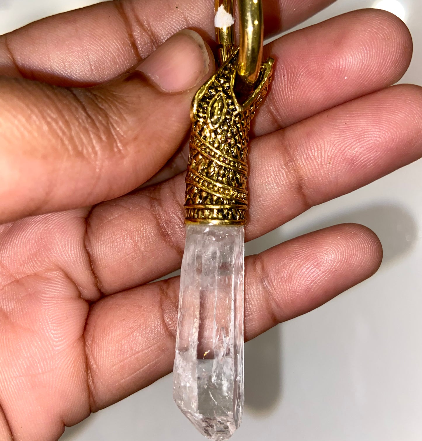 Crystal keychain
