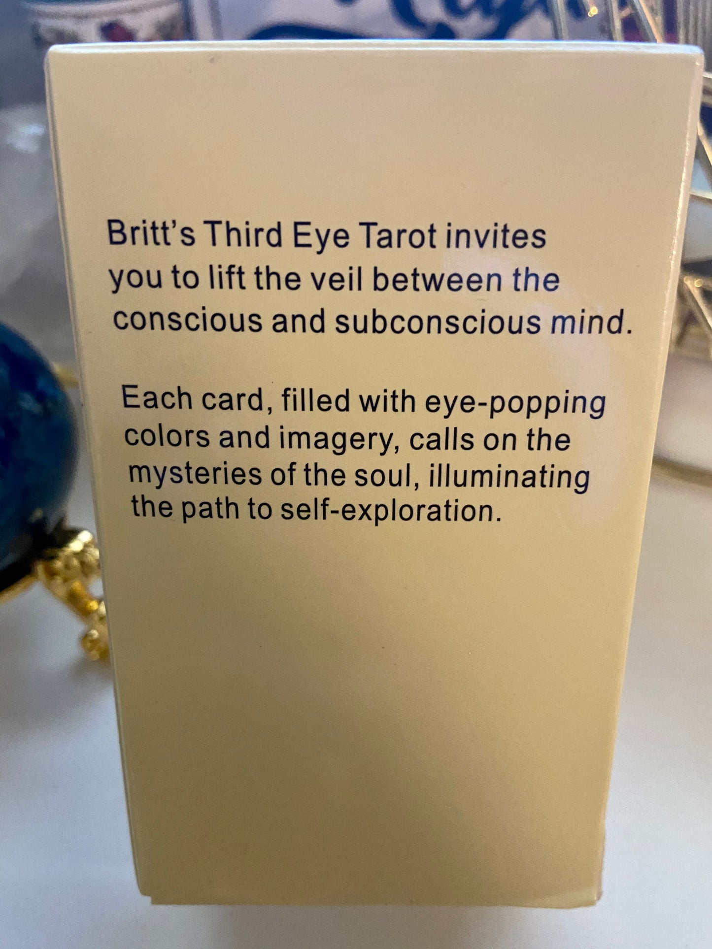 Britt’s 3rd eye Tarot deck